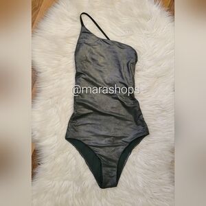 Alix NYC Seville One Shoulder Open Back Swimsuit